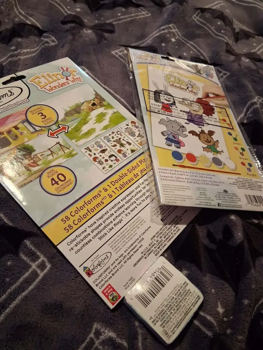New Elinor Wonders Why Activity Lot - Stickers & Paint-Your-Own Art Bundle Lot!